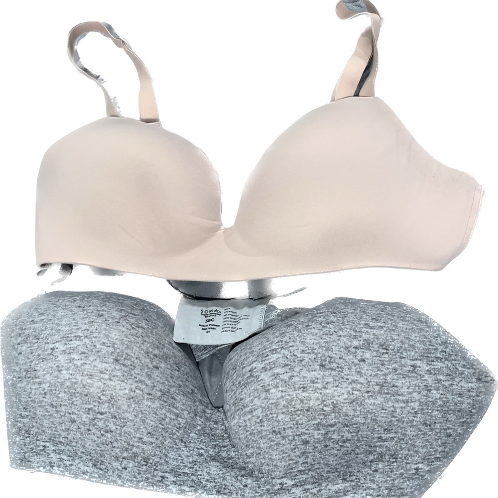 Soma wireless nursing bras. 38C